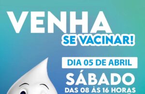 Vacinação neste sábado será realizada em Monte Santo de Minas