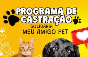 Programa de Castração Solidária busca promover bem-estar animal em Monte Santo de Minas
