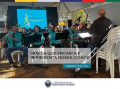 Banda Municipal leva orgulho de Monte Santo de Minas a encontro regional