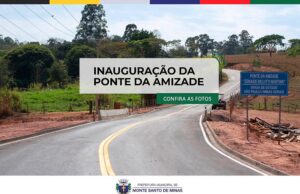 Ponte da Amizade une Monte Santo de Minas e Mococa