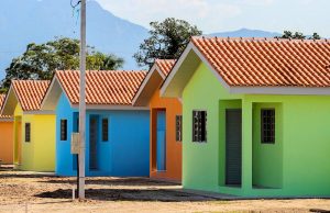 Casas populares no bairro Jardim dona Mariúcha
