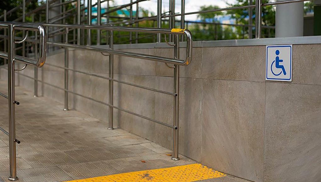 Acessibilidade no sambódromo de Monte Santo de Minas