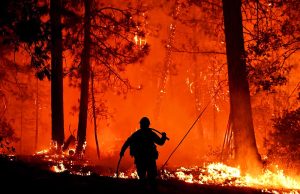 Mobilização contra incêndios em Monte Santo de Minas