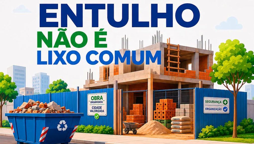 Canteiro de obras em dia garante calçadas livres e segurança em Monte Santo de Minas