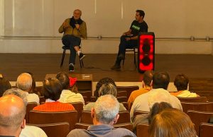 Encontro na Estação Ferroviária de Monte Santo de Minas une política e rap com Suplicy