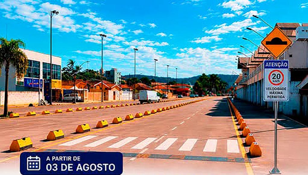 Novo trânsito na Avenida Vital Paulino da Costa melhora fluidez em Monte Santo de Minas