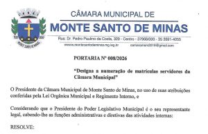 PORTARIA Nº 008/2026