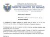 Feriado do Dia do Servidor é transferido para 30 de outubro em Monte Santo de Minas